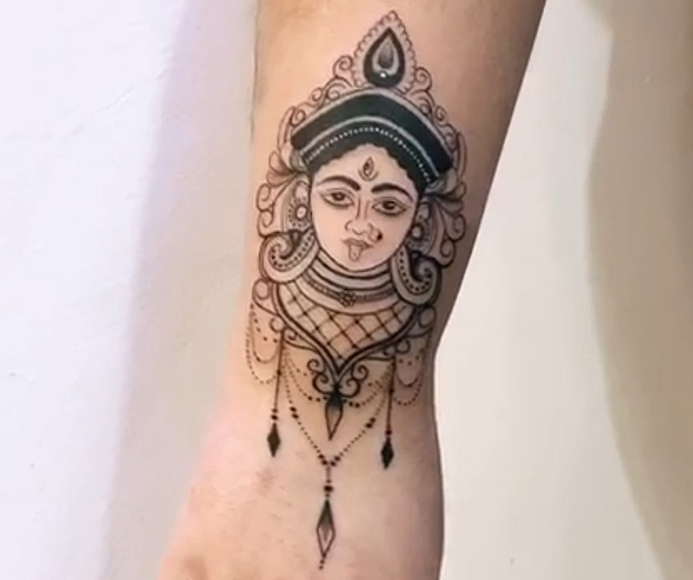 Get a Navratri tattoo today