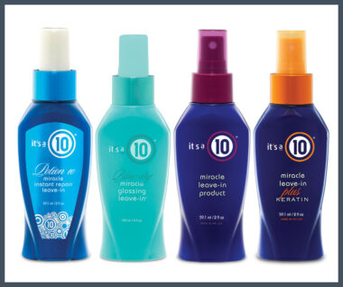 The Leave in Range from its a 10 Haircare